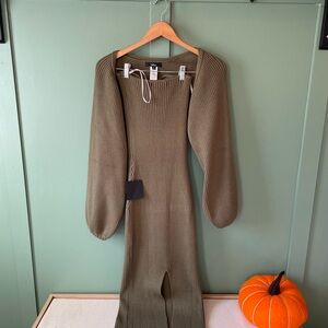 NWT Lulus Autumn Aura Sweater Dress